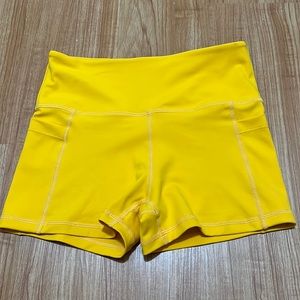 Yellow CNC Shorts